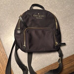 Kate spade small nylon backpack